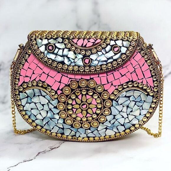 $235 MSRPโ- Ramla BEVERLY HILLS Bag - PINK - Picture 1 of 5